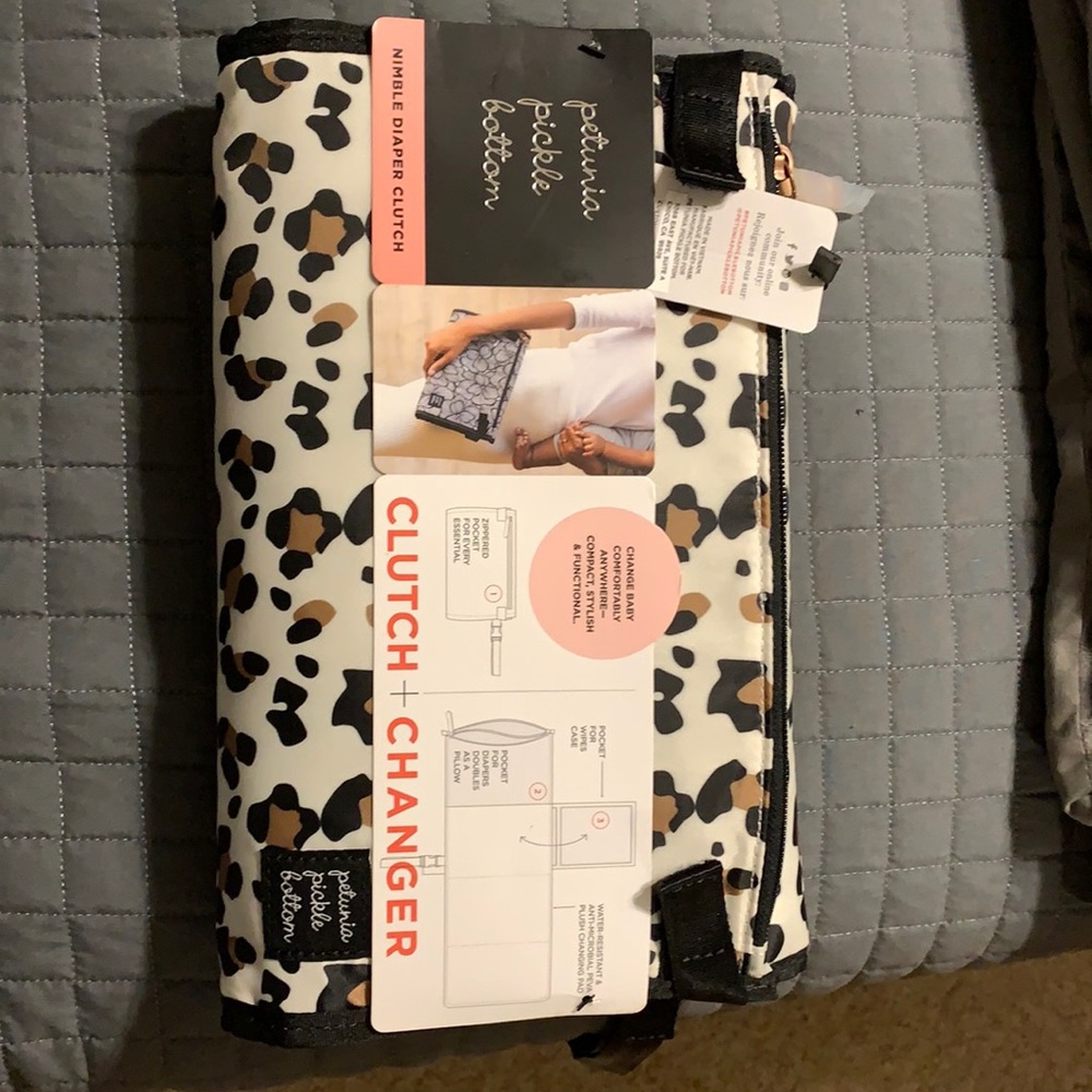 Petunia Pickle Bottom nimble diaper clutch new with tags